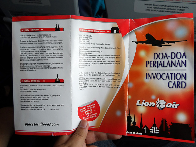lion air invocation card