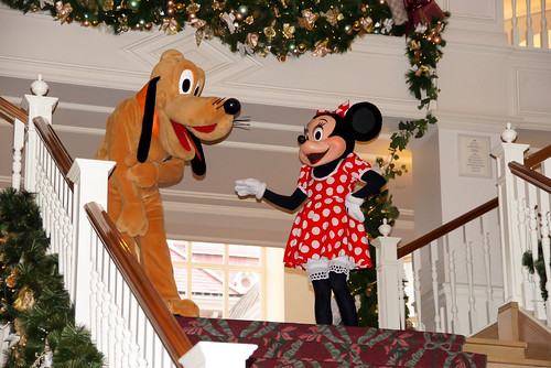 Pluto & Minnie Mouse