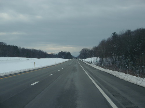 81 South, with snow