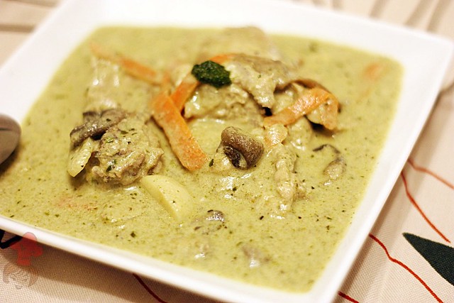 泰式綠咖哩 Thai Green Curry 1