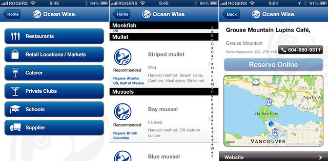 Ocean Wise App