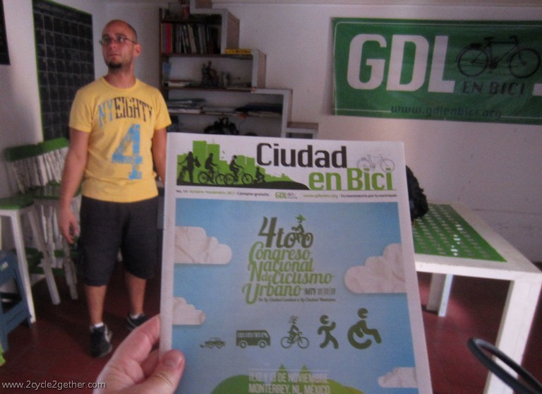 Jorge, Ciudad en Bici magazine, Casa Ciclista