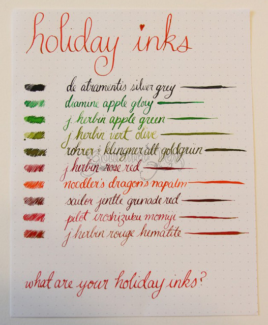 Holiday Inks