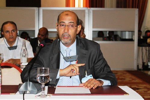 L'ancien ministre Mauritanien des affaires économiques M. Mohamed Ould Abed. Photo A. Diagana/kassataya