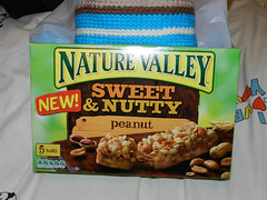 Nature Valley Sweet & Nutty Peanut bars, mmmm..