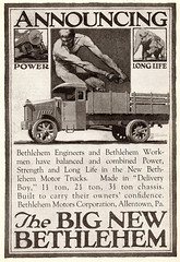 Bethlehem Motor Truck Ads