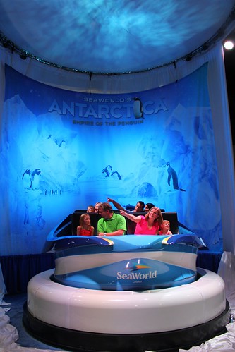 Empire of the Penguin ride vehicle reveal by SeaWorld Orlando