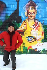 Padmasambhava & 8 Auspicious Symbols of Tibetan Buddhism, Fremont, Seattle, Washington, USA