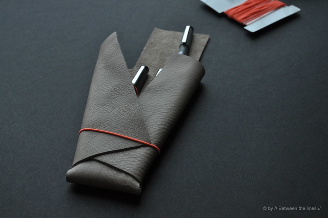 No-sew Leather Pencil Case
