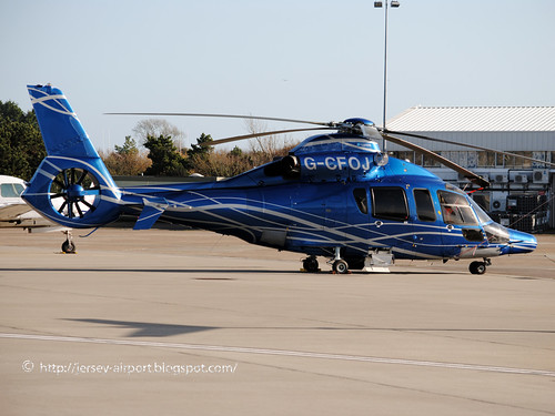 G-CFOJ Eurocopter EC.155 B1 Dauphin by Jersey Airport Photography