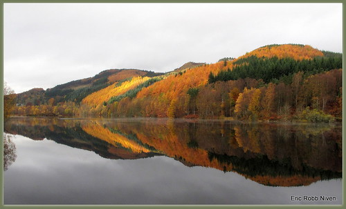 Loch Tummel Autumn Panorama