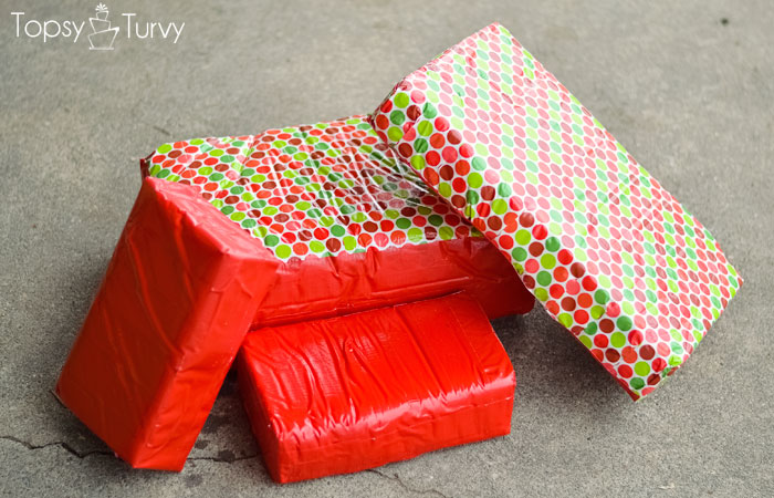 duck-tape-christmas-baby-chair-foam-taped