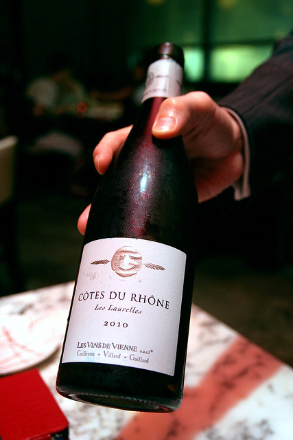 Wine pairing with Cotes du Rhone
