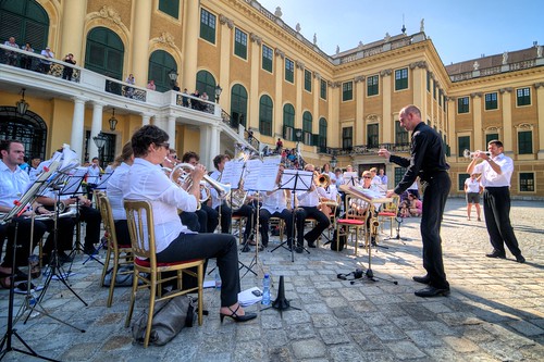 Band at Schönbrunn Palace