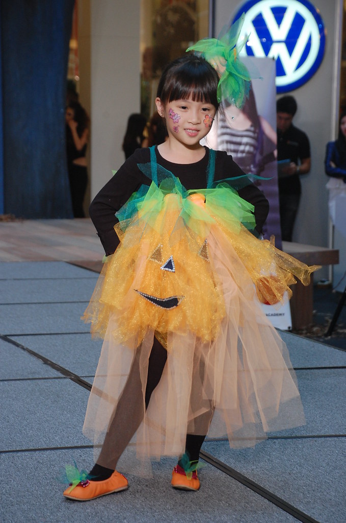 Kid models during the Halloween-themed fashion show 01  Photograph by Thomas Tan .JPG