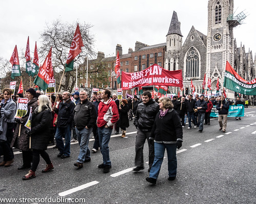 Anti-Austerity Protest In Dublin (Ireland) - 24 November 2012 by infomatique