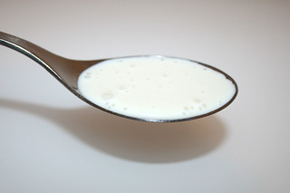10 - Zutat Sojacreme / Ingredient soy cream