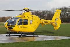 G-NWAA - 2005 build Eurocopter EC135T2, Blackpool based Helimed visiting Barton