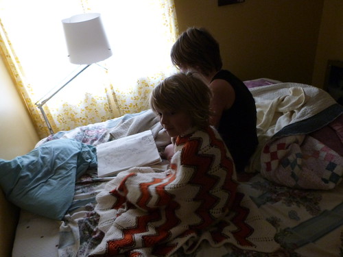 an #unschooling morning