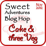 SABH Nov 2012: Cake & three Veg