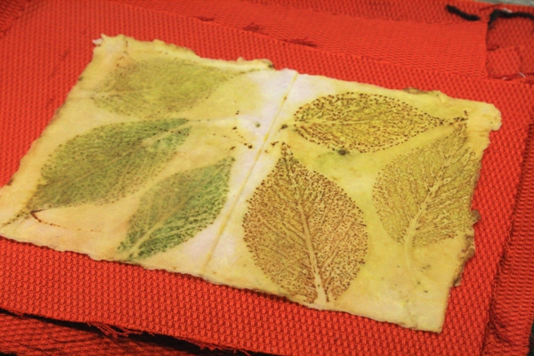Leaf Monoprinting 16-08