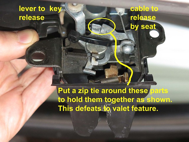 toyota corolla trunk latch replacement #3