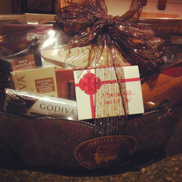 Godiva Chocolate Gift Basket