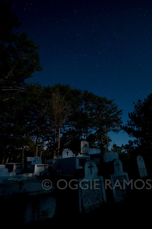 Sagada Cemetery at Night