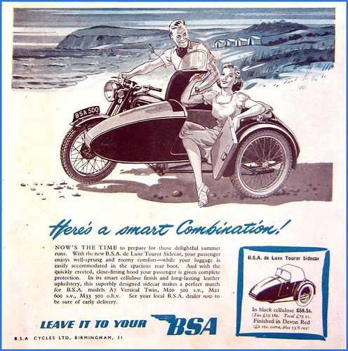 1949 BSA Smart Set by bullittmcqueen