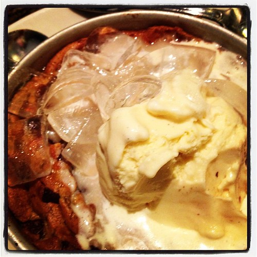 Nov 14, 2012 - dinner with seester, had to sabotage dessert
