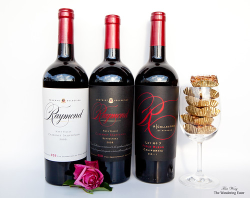 2010 R Collection Field Blend, 2009 Napa Reserve Selection Cabernet, 2008 Rutherford Cabernet Sauvignon