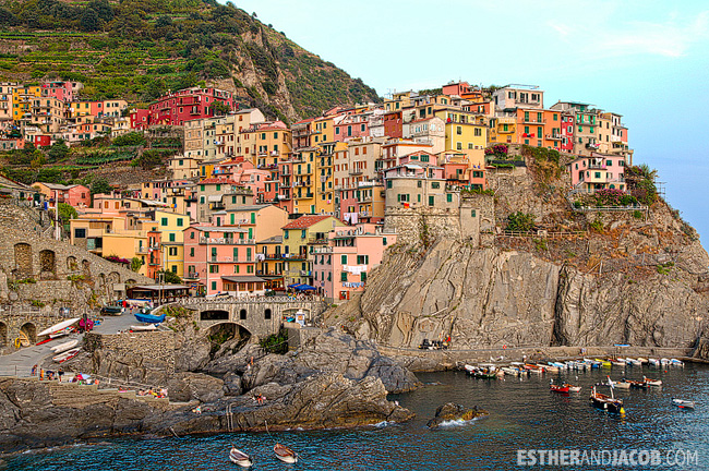 Hiking Cinque Terre Trails along the coast | What to Do in Cinque Terre Italy