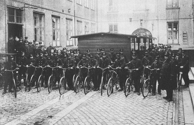 Copenhagen Bike Messengers 1917