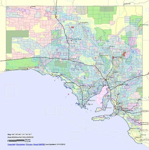 sa 05 - south australia - reserves with restricted exploration or none and all current and historic mineral exploration licences and applications