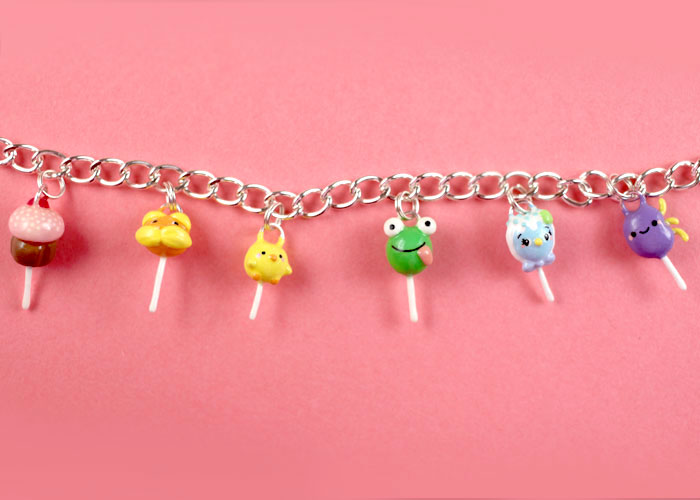 Cake Pop Charms by Oboro Charms