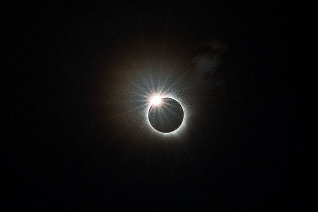 Total Solar Eclipse Diamond Ring