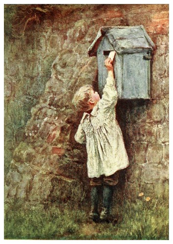 021- Buzon postal-Happy England as painted by Helen Allingham-1903
