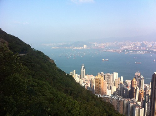 View over Hong Kong from The Peak