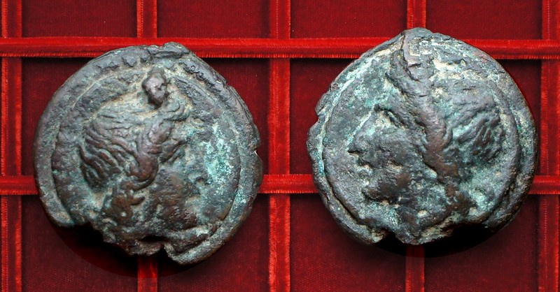 RRC 18 Apollo Apollo Aes Grave As, Ahala collection, coins of the Roman Republic