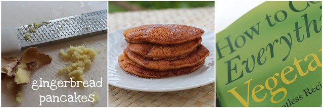 Gingerbread Pancakes collage