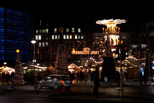 Christmas Fair, Kurfürstendamm, Gedächtniskirche, Berlin