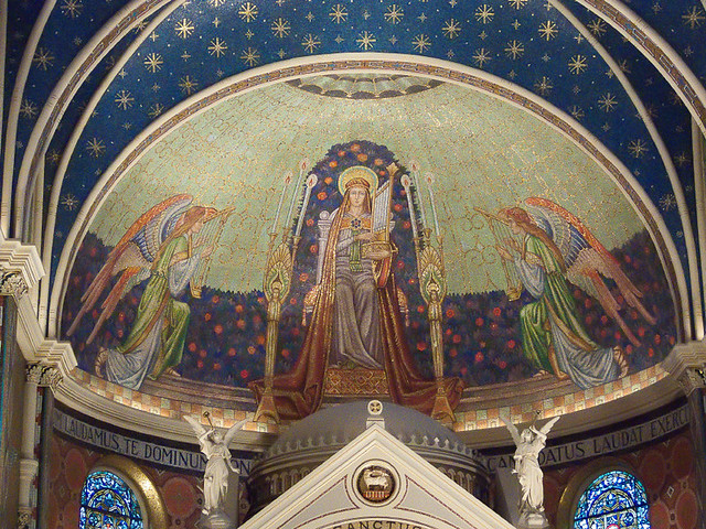 Saint Cecilia, in Saint Louis, Missouri - apse - 2