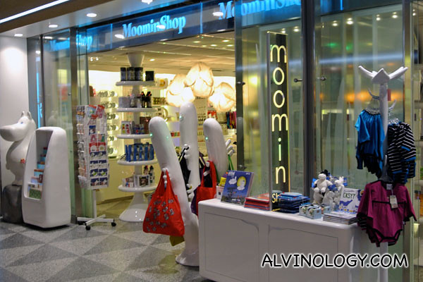A Moomin shop!
