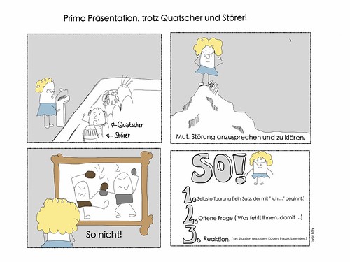 Prima Präsentation, trotz Störer und Quatscher by Tanja FÖHR