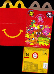 McDonald's Happy Meal :: "TEENAGE MUTANT NINJA TURTLES & MOSHI MONSTERS"  i (( 2012 ))