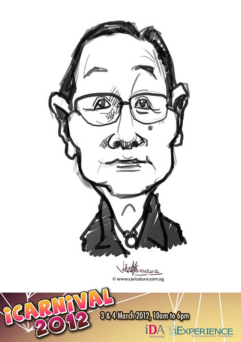 digital live caricature for iCarnival 2012  (IDA) - Day 1 - 68
