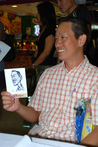 digital live caricature sketching for iCarnival (photos) - Day 2 - 66