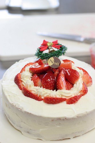 2012年12月「苺のクリスマスケーキ」