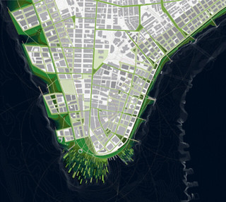 a concept for a more resilient lower Manhattan (courtesy of dlandstudio)