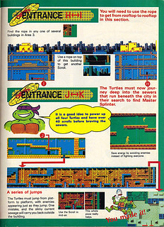 NINTENDO POWER ::  MAY/JUNE 1989 // Vx p.15 " TEENAGE MUTANT NINJA TURTLES " { original review }